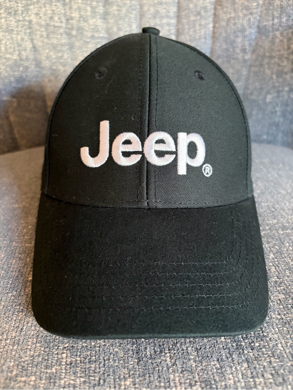 DEAL! Jeep (CHOCKO) Black Embroidered Logo Baseball Cap Hat One Size Adjustable